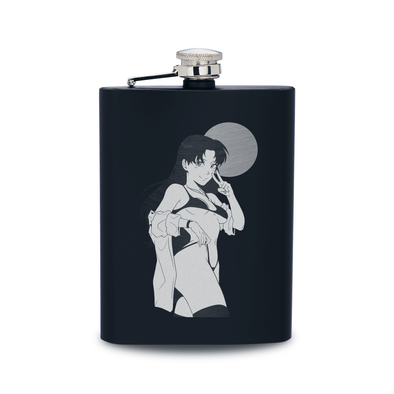 Beach Day! Engraved Flask