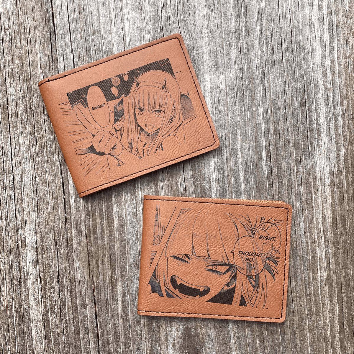Leather Anime Wallets