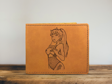fishnet 02 Leather Wallet
