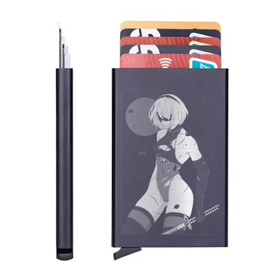 Wounded 2b Metal Wallet