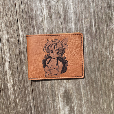 Bowtie Girl Leather Wallet