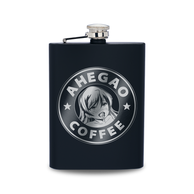 Not Starbucks Engraved Hip Flask