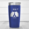 Blue Anime Tumbler With Chi Charge Design