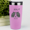 Pink Anime Tumbler With Chi Charge Design