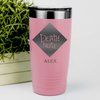 Salmon Anime Tumbler With Death Note Design