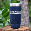 Navy Anime Tumbler With Hentai For Me Design