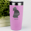 Pink Anime Tumbler With Looking Cool Design