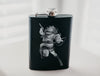 engraved anime flask