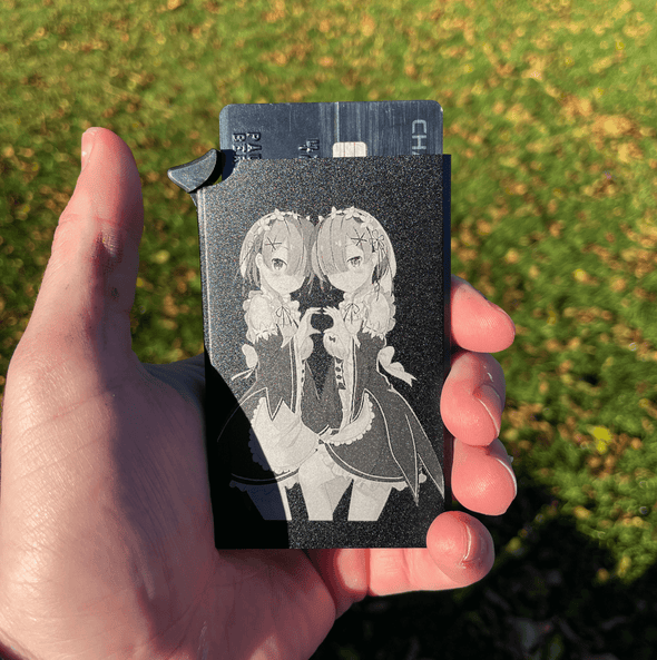 rezero metal wallet