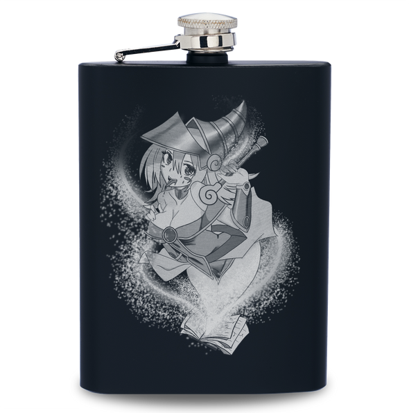 Magician Girl Engraved Flask - Genshin